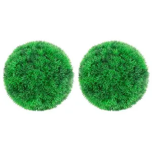 Comparateur de prix : vidaXL Boules de buis artificielles 2 pcs 22 cm