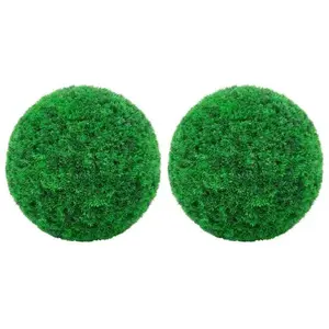 Comparateur de prix : vidaXL Boules de buis artificielles 2 pcs 45 cm