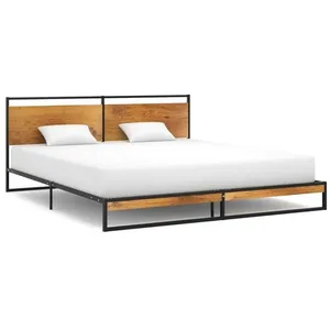 vidaXL Cadre de lit Métal 180x200 cm pas cher