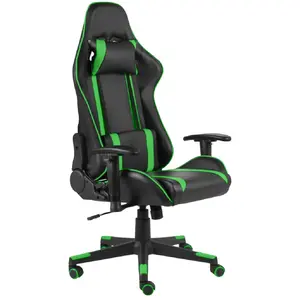 Comparateur de prix : vidaXL Chaise de jeu pivotante Vert PVC