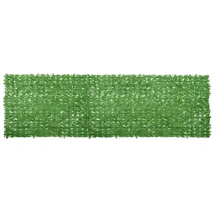 Comparateur de prix : vidaXL Écran de balcon avec feuilles vert 600x150 cm