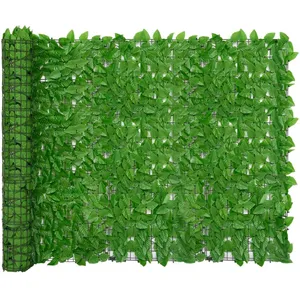 Comparateur de prix : vidaXL Écran de balcon avec feuilles vert 300x150 cm