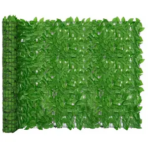 Comparateur de prix : vidaXL Écran de balcon avec feuilles vert 400x150 cm