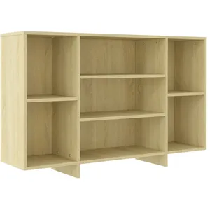 vidaXL Buffet chêne sonoma 120x30x75 cm bois d'ingénierie pas cher