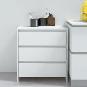 Comparateur de prix : vidaXL Buffet Blanc 70x41x75 cm Aggloméré