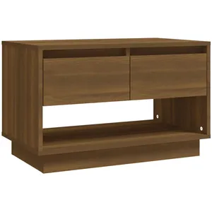 vidaXL Meuble TV Chêne marron 70x41x44 cm Aggloméré