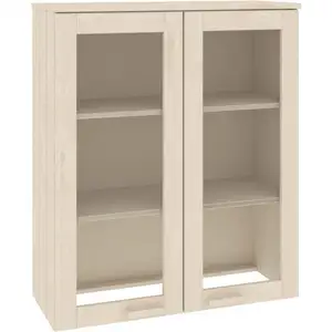 vidaXL Dessus de buffet HAMAR Marron miel 85x35x100 cm Bois de pin pas cher