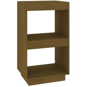 vidaXL Bibliothèque Marron miel 40x35x71 cm Bois de pin massif pas cher