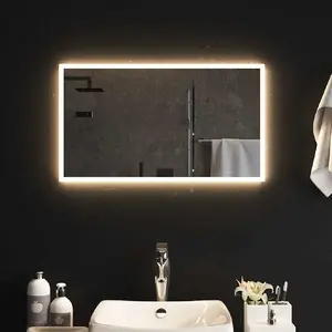 Comparateur de prix : Miroir de salle de bain LED 70x40 cm