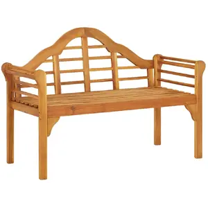 vidaXL Banc de jardin 125 cm Bois d'acacia solide pas cher