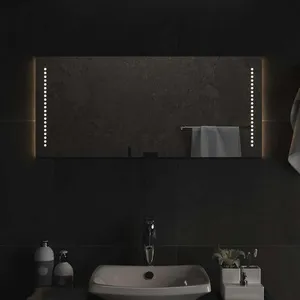 vidaXL Miroir de salle de bain à LED 90x40 cm