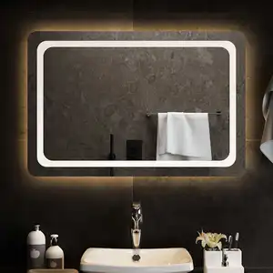 Comparateur de prix : vidaXL Miroir salle de bain LED - 90 x 60 cm