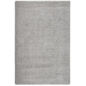 Comparateur de prix : vidaXL Tapis shaggy antidérapant Gris clair 200x290 cm