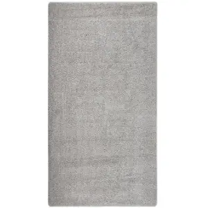 Comparateur de prix : vidaXL Tapis shaggy antidérapant Gris clair 80x150 cm