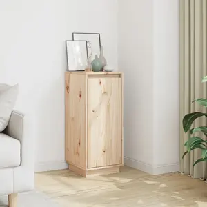 vidaXL Buffet 31,5x34x75 cm Bois massif de pin pas cher