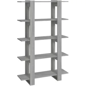 Comparateur de prix : vidaXL Bibliothèque/Séparateur de pièce Sonoma gris 100x30x160 cm