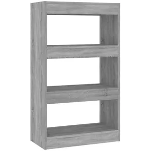 Comparateur de prix : vidaXL Bibliothèque/Séparateur de pièce Sonoma gris 60x30x103 cm