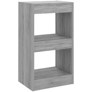 Comparateur de prix : vidaXL Bibliothèque/Séparateur de pièce Sonoma gris 40x30x72 cm