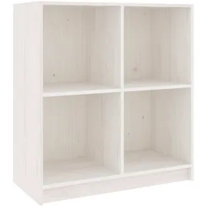 Comparateur de prix : vidaXL Buffet Blanc 70x33x76 cm Bois de pin massif