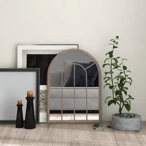 vidaXL Miroir Sable 60x45 cm Fer pour utilisation à l'intérieur pas cher