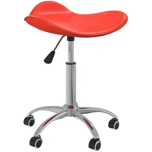 Comparateur de prix : vidaXL Chaise pivotante à manger Rouge Similicuir