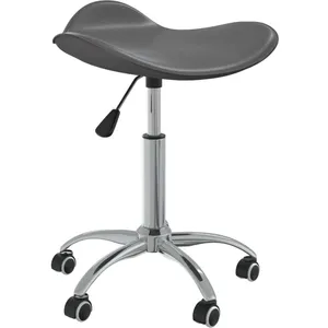 Comparateur de prix : vidaXL Chaise de bureau Gris Similicuir