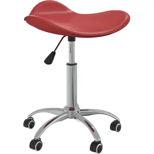 Comparateur de prix : vidaXL Chaise de bureau Rouge bordeaux Similicuir