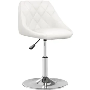 Comparateur de prix : vidaXL Tabouret de bar Blanc Similicuir