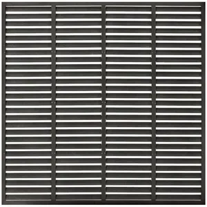 Comparateur de prix : vidaXL Clôture à persiennes WPC 180x180 cm gris foncé