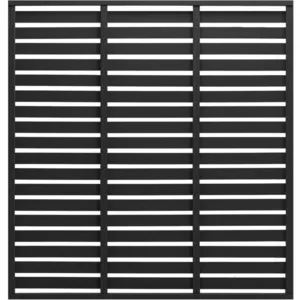 Comparateur de prix : vidaXL Panneau de clôture WPC 180x180 cm Noir