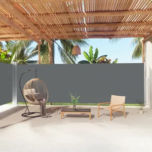 Comparateur de prix : vidaXL Meuble TV avec lumières LED gris béton 140x40x35,5 cm