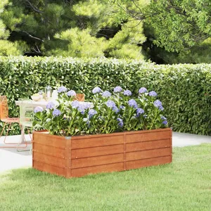 vidaXL Ensemble à dîner de jardin 5 pcs Résine tressée Noir pas cher