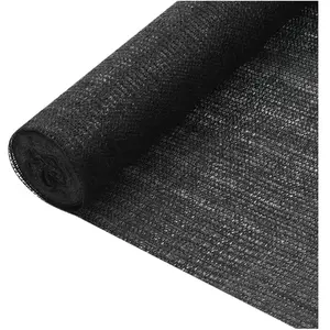 Comparateur de prix : vidaXL Filet brise-vue Noir 1,8x50 m PEHD 75 g/m²