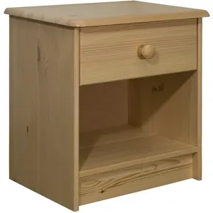 vidaXL Table de chevet 41x30x42 cm Bois de pin solide pas cher