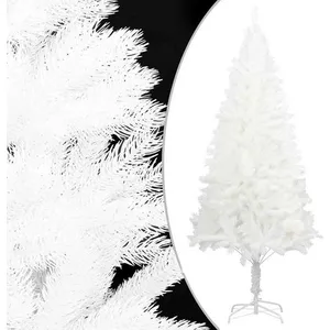 Comparateur de prix : vidaXL Arbre de Noël artificiel aiguilles réalistes blanc 120 cm