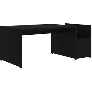 Comparateur de prix : vidaXL Table basse Noir 90x45x35 cm bois d’ingénierie