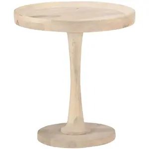 Comparateur de prix : Non communiqué vidaXL Table d'appoint Ø50x55 cm Bois de manguier massif