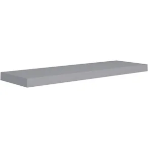 vidaXL Étagère flottante murale gris 80x23,5x3,8 cm MDF pas cher