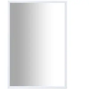 vidaXL vidaXL Miroir Blanc 60x40 cm pas cher