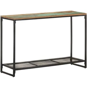 Vidaxl - Table console 110x35x75 cm Bois de récupération massif n/a