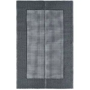 Comparateur de prix : Vidaxl - Tapis d'extérieur Gris 160x230 cm pp Noir et gris