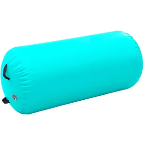 Comparateur de prix : vidaXL Rouleau gonflable de gymnastique avec pompe 120x90 cm PVC Vert