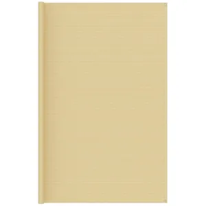 vidaXL Tapis de tente 300x400 cm Beige pas cher