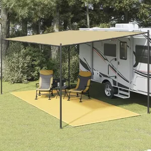 Comparateur de prix : vidaXL Tapis de tente 250x550 cm Beige