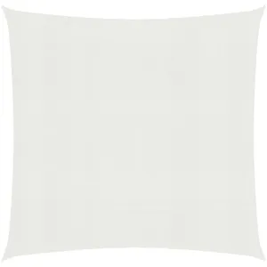 Comparateur de prix : vidaXL Voile d'ombrage 160 g/m² Blanc 7x7 m PEHD