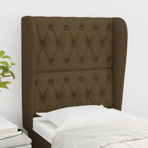vidaXL Sommier à lattes de lit avec matelas Taupe 140x200 cm Tissu pas cher