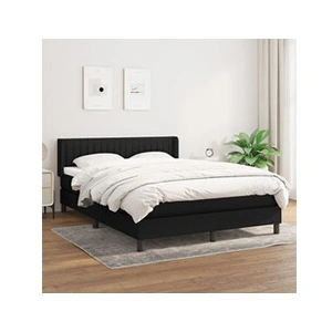 VidaXL Sommier avec Matelas - Noir 140x190 cm pas cher