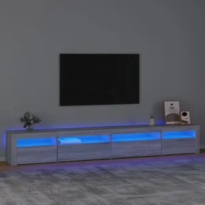 vidaXL Sommier à lattes de lit avec matelas LED Bleu 100x200 cm Tissu pas cher