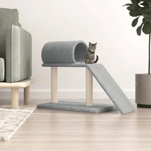 vidaXL Sommier à lattes de lit et matelas Gris clair 100x200cm Velours pas cher