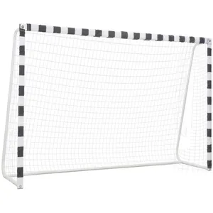vidaXL Sommier à lattes de lit matelas et LED Noir 80x200cm Similicuir pas cher